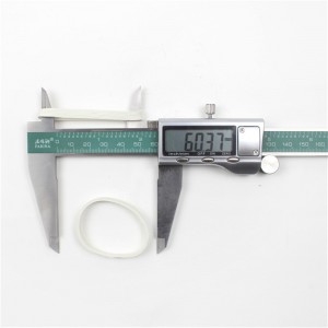 Customizable 직경 38mm 백색은 사무실 문화 및 교육 공장 직매를위한 고탄성 및 노화 저항 고무줄을 넓혔습니다
