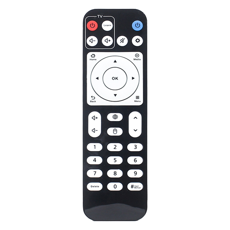 고품질 다기능 2 in 1 무선 IR 에어 마우스 범용 DVB \/ 셋톱 박스 \/ TV 원격 제어
