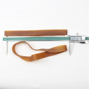 내마모성 및 고온 산업용 고무 밴드를 갖춘 맞춤형 대형 길이 및 확장 평면 고무 벨트