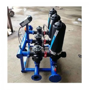 물방울 관개 디스크 자체 세척 필터 시스템