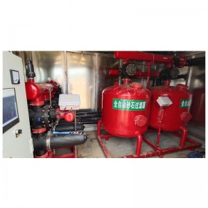 물방울 관개 용 모래 필터