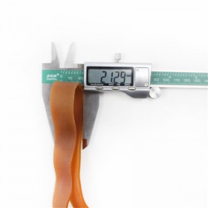 제조업체 맞춤형 특수 사양 고무 밴드 내마모성 및 고온 내성 원색 고무 밴드