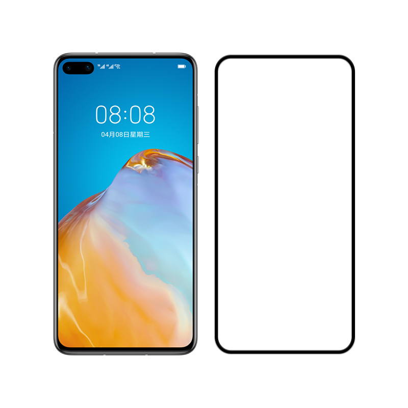 Huawei P40 스크린 보호자를위한 뜨거운 9H 우수한 부드럽게 한 유리제 스크린 필름