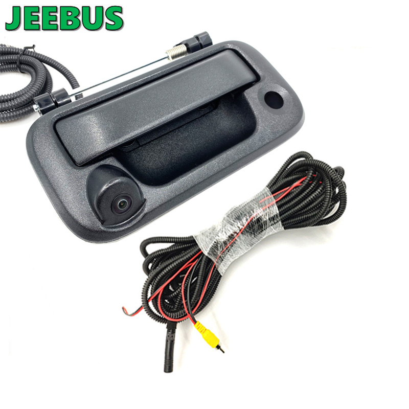 HD 방수 나이트 비전 후면보기 뒷문 핸들 포드 F150 \/ F250 \/ F350 \/ F450 \/ F550 용 역방향 차량 백업 카메라