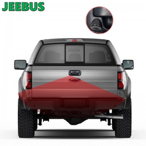 HD 방수 나이트 비전 후면보기 뒷문 핸들 포드 F150 \\/ F250 \\/ F350 \\/ F450 \\/ F550 용 역방향 차량 백업 카메라