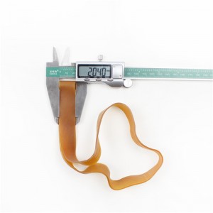 공장 은 대형 내 마모, 내 고온, 노화 방지 공업 고무 띠 를 주문 제작 하 였 다.