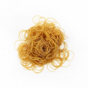 공장 사용자 정의 단색 노란색 고탄력 사무실 문화 및 교육 실용적인 고무 밴드