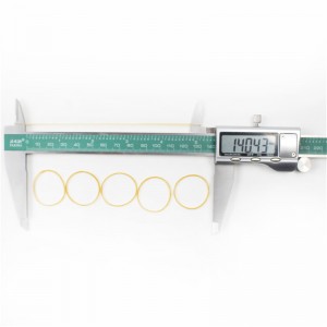 공장 사용자 정의 단색 노란색 고탄력 사무실 문화 및 교육 실용적인 고무 밴드