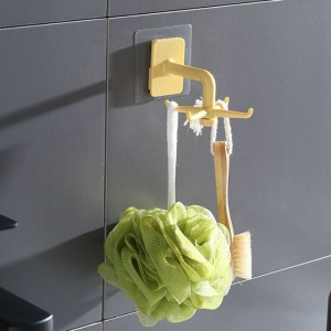 JASON 주방 회전 후크 구멍-무료 비 추적 저장 다기능 욕실 후크