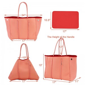 내오 프렌 주머니를 가진 주문품 방수 관통되는 내오 프렌 운반물 바닷가 부대