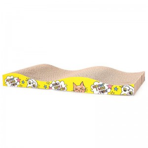 물결 모양의 catnip.