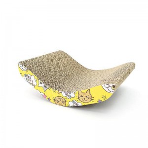 V 형 고양이 스크래치 보드