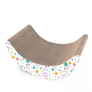 큰 달 더블 공 고양이 스크래치 보드