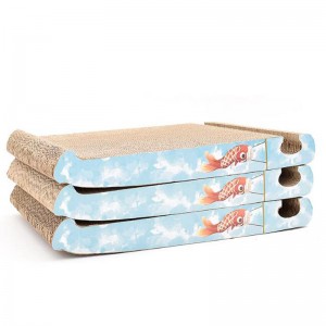 물고기 깃발 삼각형 고양이 발톱 보드