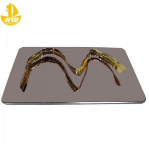 스테인레스 스틸 미러 패널 번호 1.