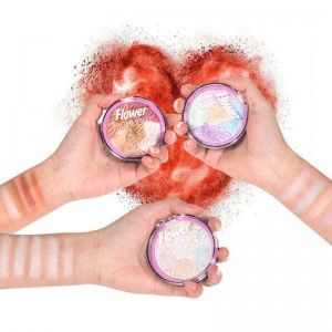 형광펜 파우더 메이크업 개인 라벨