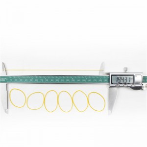 고품질 고무 밴드의 공장 직접 판매 높은 탄력성 및 높은 탄력성 종이 돈 번들 고무 밴드