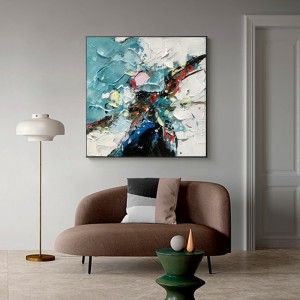 수제 유화 추상 아름 다운 아트웍 자연 사진 캔버스 풍경 드로잉