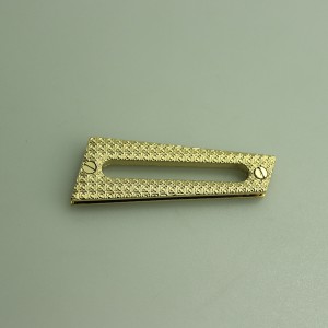 금 도금 패션 가방 버클, 금속 액세서리