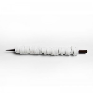 공장 사용자 정의 도매 흰색 높은 탄력성 안티 에이징 데이터 케이블 strapping 링