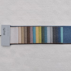 조각 염색면과 린넨 패브릭 BNT1810