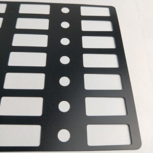 0.25 절연 시트 난연제 PC 가스켓 블랙 쉽게 처리 가공 도매