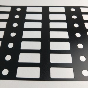 0.25 절연 시트 난연제 PC 가스켓 블랙 쉽게 처리 가공 도매