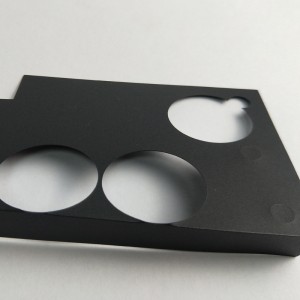 203 * 109 * 0.25mm 블랙 PC 절연 시트, 온도 저항 및 절연 시트를 쉽게 구부리기 쉬운