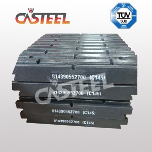 C145 .C150 턱 분쇄기를위한 높은 마그네스 채석장 턱 판