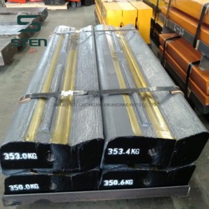 McColsky i54 세라믹 인서트가있는 높은 크롬 블로우 바