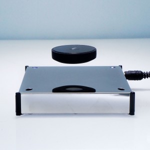 일시 중지 된 귀걸이 크리스탈 시계 안경 팔찌 보석 선글라스 보석 반지 부동 자기 부상 디스플레이 트레이