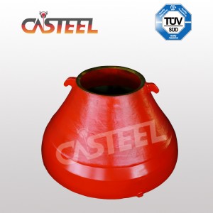 보울 라이너 및 Nordberg GP, HP, MP 용 보울 라이너 및 맨틀의 프리미엄 품질