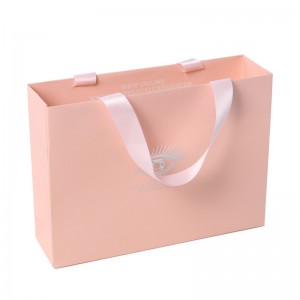 사용자 지정 로프 처리 쇼핑 가방 의류 포장 가방입니다