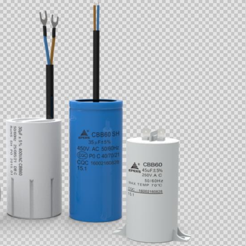 1UF ~ 100UF 150VAC ~ 600VAC 40/85/21/CQC TUV CBB60 워터 펌프 용 CBB60 커패시터