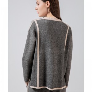 캐주얼 패션 다목적 니트 린넨 두 조각 68008#세트