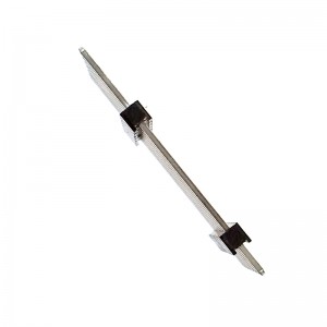 2.54mm 1x7P 180 ° DIP 싱글 행 더블 플라스틱 핀 헤더 3mm-13mm-6mm