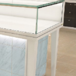 시계, 보석 유리 디스플레이 캐비닛