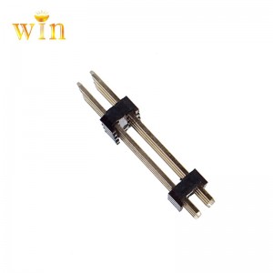 듀얼 플라스틱 핀 헤더와 2.54mm 두 행