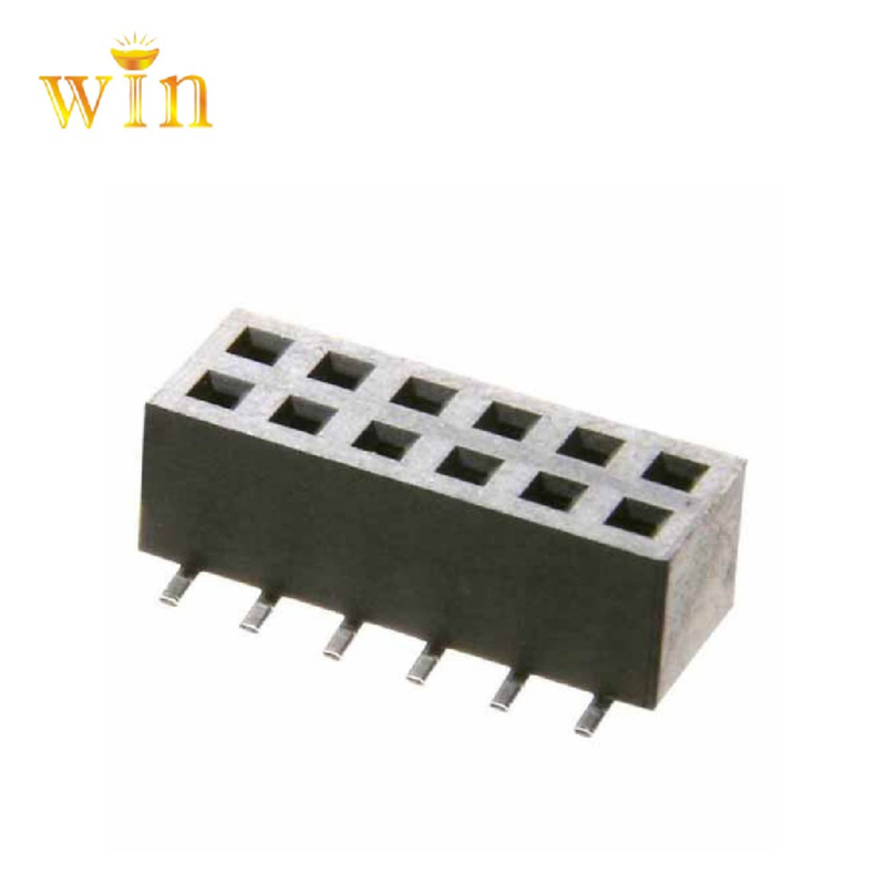 2.0mm 2x6P SMT 수직 모델 여성 헤더 핀 헤더 소켓