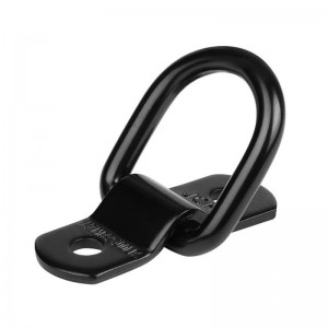 D 링 넥타이 트레일러 트럭 용 앵커 후크 침대 브래킷 밀폐 포인트 픽업 캠핑어 표면 장착 D- 링 헤비 듀티 1/4 \\\\ \\\