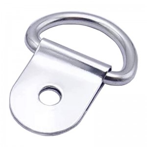 작은 강철 D- 링 타이 다운, D 링 앵커 케이스 트럭화물 트레일러 RV 보트에로드 용 앵커 링