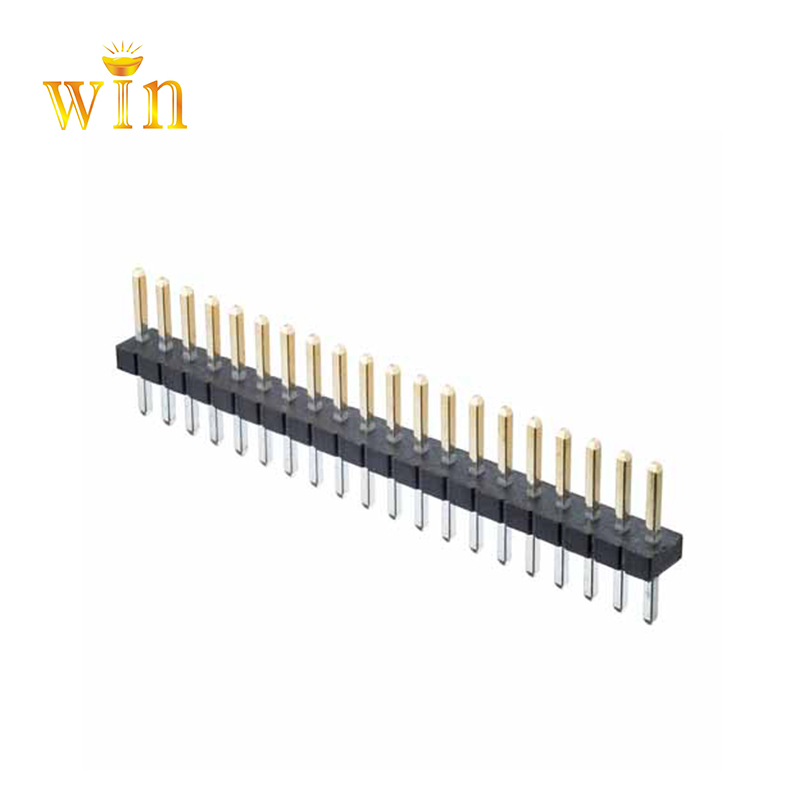 2.54mm 2P ​​~ 40P 180 ° DIP 핀 헤더 커넥터