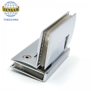 아연 합금/stainless 강철 135도 샤워 힌지 샤워 룸 유리 도어 클립