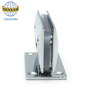 기울어 진 욕실 클립 샤워 룸 유리 경첩 스테인레스 스틸 도어 클립 90도 샤워 힌지