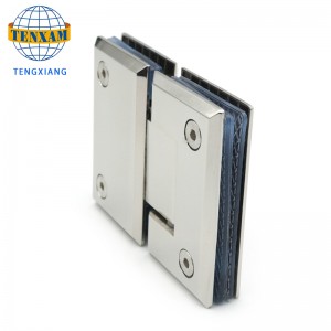 샤워 실 유리 하드웨어 피팅 용 180도 샤워 스크린 경첩