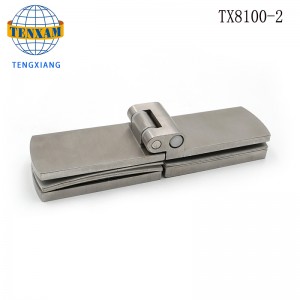 욕실 하드웨어 헤비 듀티 긴 접이식 180도 샤워 도어 유리 유리 무료 힌지