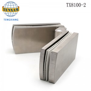 욕실 하드웨어 헤비 듀티 긴 접이식 180도 샤워 도어 유리 유리 무료 힌지