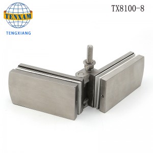 중국 제조 업체 180도 접이식 힌지 사우나 유리 도어 유리 도어 힌지