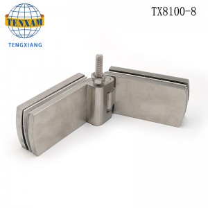 중국 제조 업체 180도 접이식 힌지 사우나 유리 도어 유리 도어 힌지