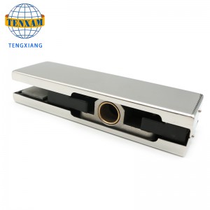 사무실을위한 고품질 스테인레스 스틸 유리 도어 클램프 패치 패치 피팅